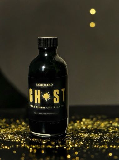 Ghost Ultra Black SMP Pigment **LIMTED EDITION** 118ML - Pigments - Pro Smp Supplies Inc